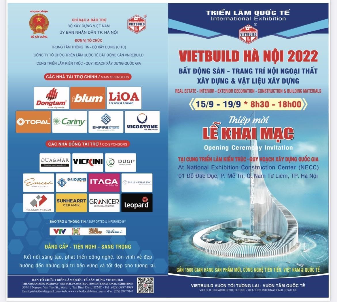Triển lãm quốc tế - Vietbuild Hà Nội năm 2022