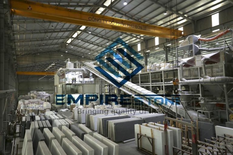 Top 1 nhà máy sản xuất đá thạch anh xuất khẩu lớn tại Việt Nam