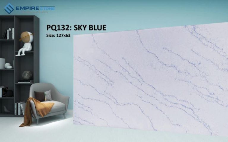 TOP 3 loại đá nhân tạo màu xanh ốp tường phổ biến nhất hiện nay