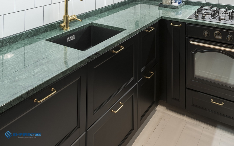 TOP 3 mẫu đá nhân tạo màu xanh lá cây ốp bàn bếp Da nhan tao mau xanh la cay 4