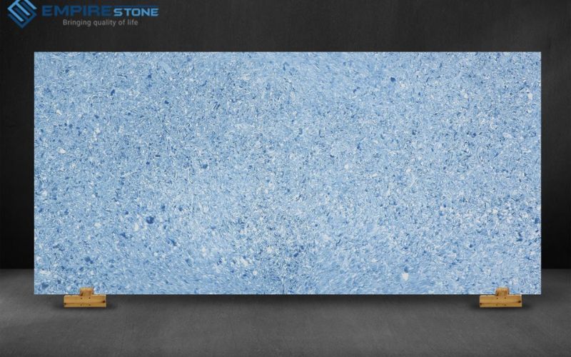 đá nhân tạo màu xanh ốp tường phổ biến nhất hiện nay