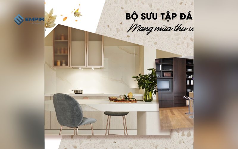 bộ sưu tập đá nhân tạo gốc thạch anh cho mùa thu 