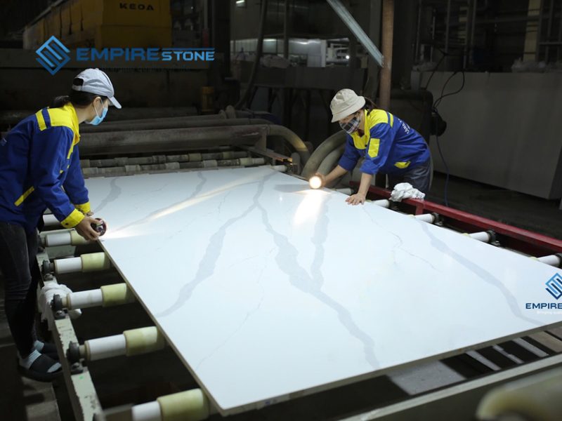 Đá nhân tạo gốc thạch anh Quartz Printing PP687 Canon
