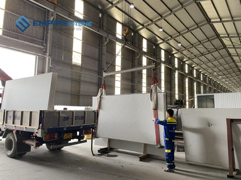 Đá nhân tạo gốc thạch anh Quartz Printing PP707 Senorita
