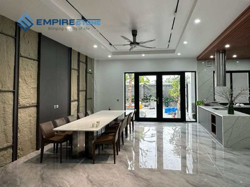 bàn họp công ty mặt đá thạch anh