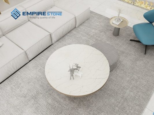 đá nhân tạo gốc thạch anh có dễ thi công không