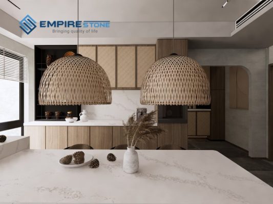 đá thạch anh nhân tạo có phù hợp với phong cách nội thất cổ điển không