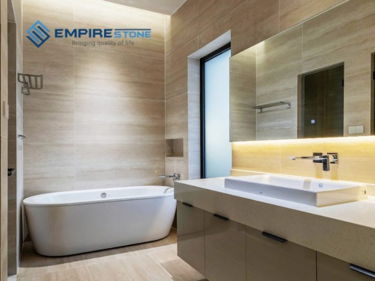 [GIẢI ĐÁP] Lavabo đá thạch anh có dễ vệ sinh không?