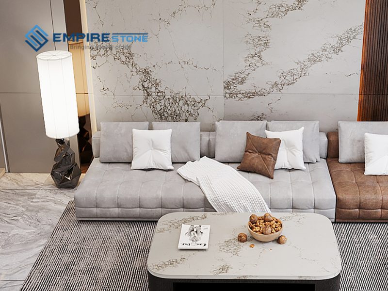 đá nhân tạo gốc thạch anh Quartz Xu hướng mới của vật liệu 2025 