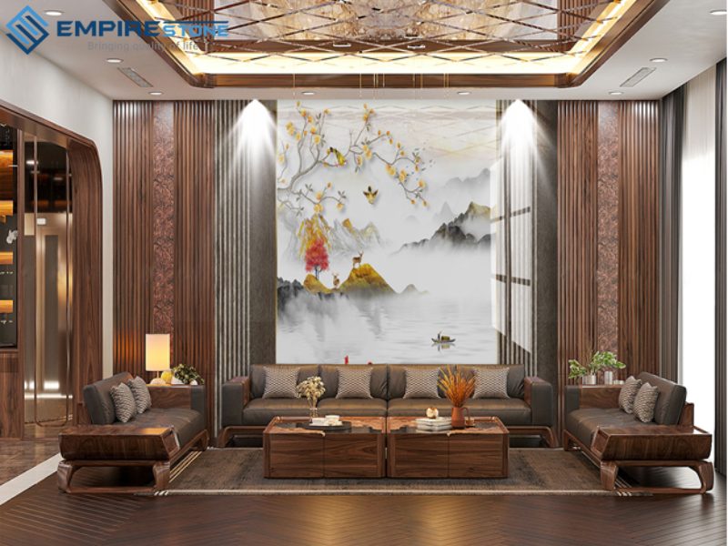 Các mẫu đá nhân tạo gốc thạch anh ốp tường tranh 3D đẹp, sang trọng, đẳng cấp đá nhân tạo gốc thạch anh ốp tường tranh 3D