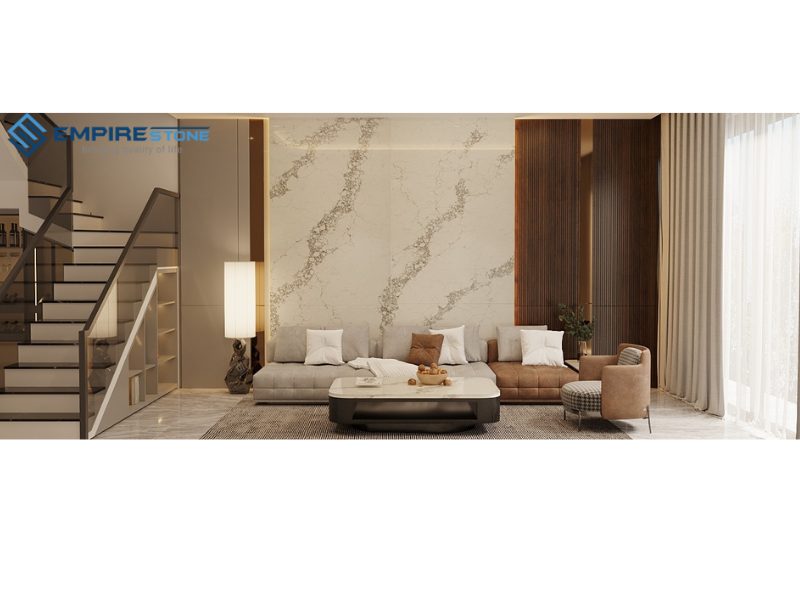 5 mẫu đá ốp cầu thang đẹp được làm từ đá nhân tạo gốc thạch anh chon nen tran mau logo xanh den hay toi mau chon trang 1 1