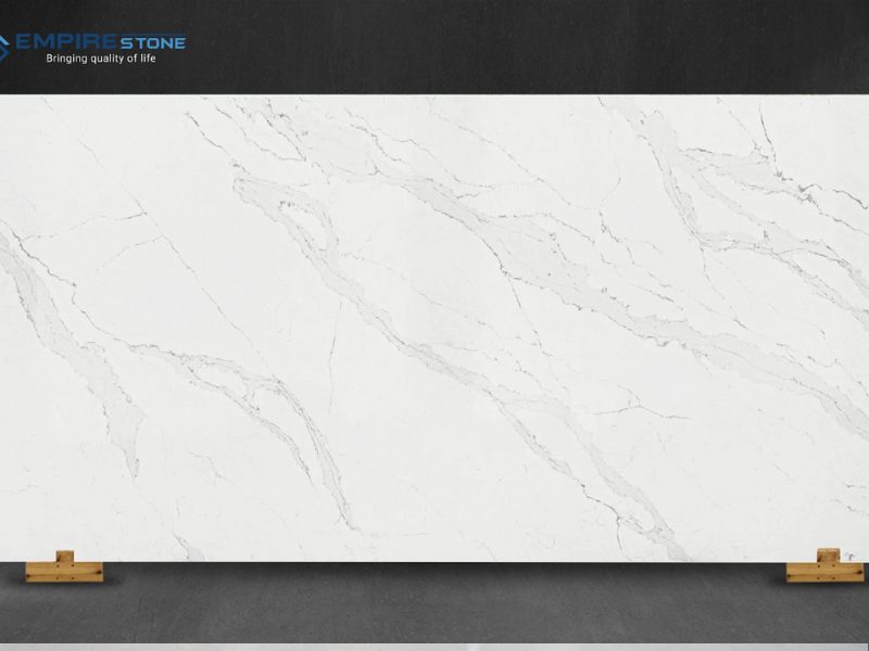 Đá nhân tạo gốc thạch anh Pq1833 Genoay Grey sang trọng, bền đẹp, chuẩn châu Âu chon nen tran mau logo xanh den hay toi mau chon trang 2