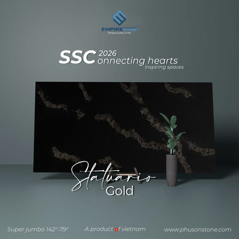 bộ sưu tập đá thạch anh nhân tạo SSC2026