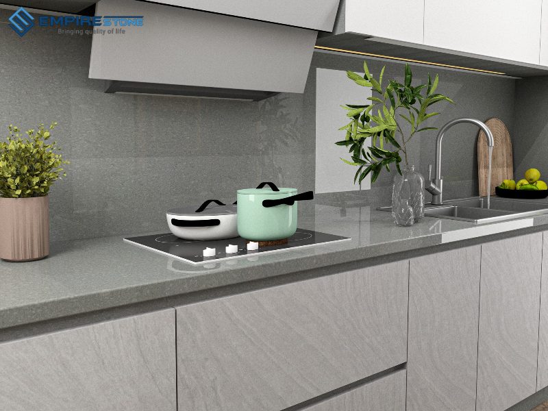 Đá nhân tạo cho phòng bếp có tốt không? Kinh nghiệm chọn chuẩn bền, đẹp, dễ vệ sinh đá nhân tạo cho phòng bếp