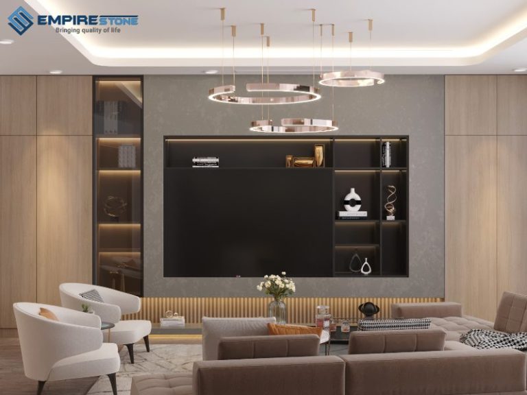 Mẫu đá nhân tạo gốc thạch anh Quartz Printing PP690 Havana đẹp nhất phân khúc tầm trung, cao cấp