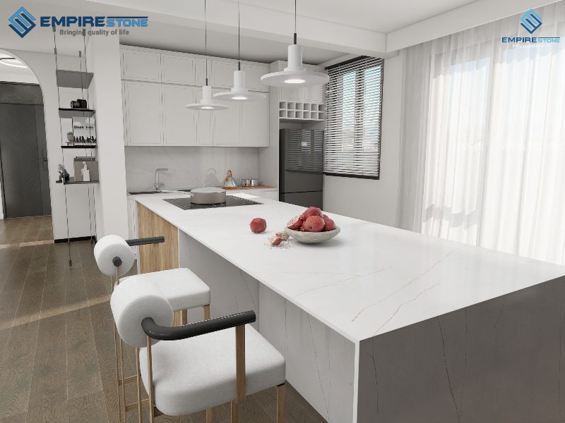 mẫu bàn bếp đẹp nhất hiện nay