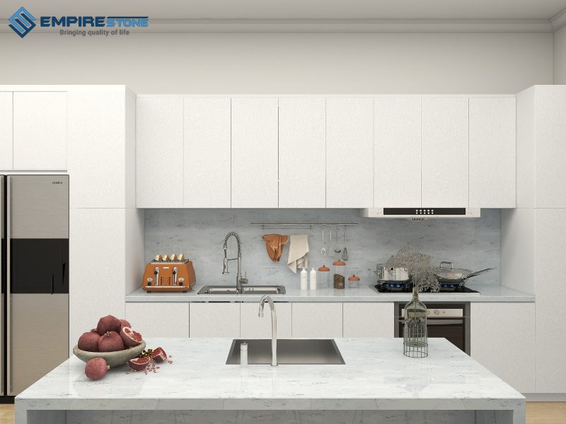 mẫu bàn bếp đẹp nhất hiện nay