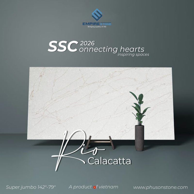 mẫu bàn trà đá nhân tạo đẹp 2025