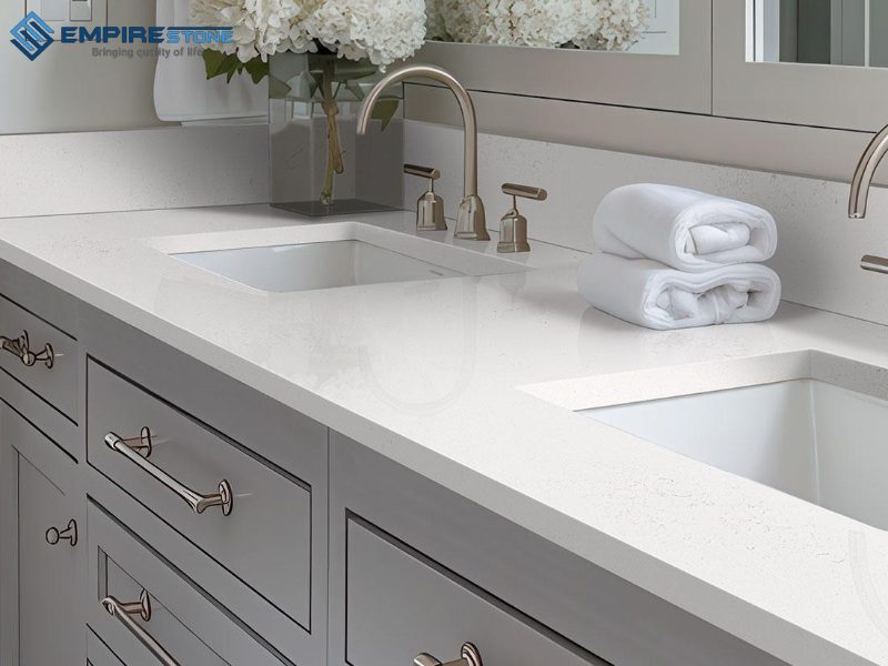 5 mẫu đá nhân tạo gốc thạch anh mới đẹp & sang trọng nhất 2026 5 mẫu đá nhân tạo gốc thạch anh mới