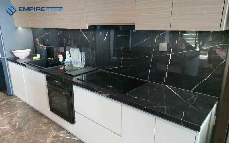 10 mẫu đá thạch anh làm bàn bếp đẹp