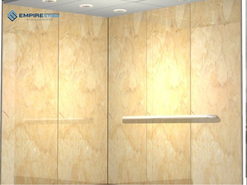 bộ sưu tập đá nhân tạo ốp thang máy