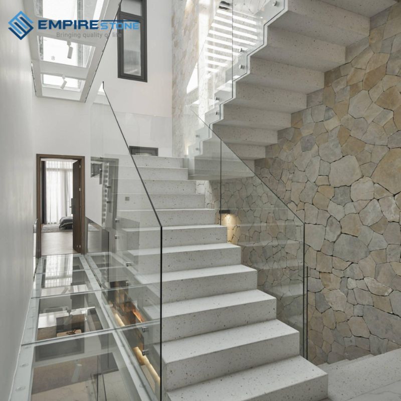 Cách chọn đá ốp cầu thang đẹp, bền và phù hợp cho từng không gian