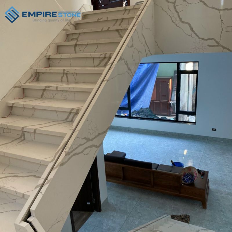 Cách chọn đá ốp cầu thang đẹp, bền và phù hợp cho từng không gian