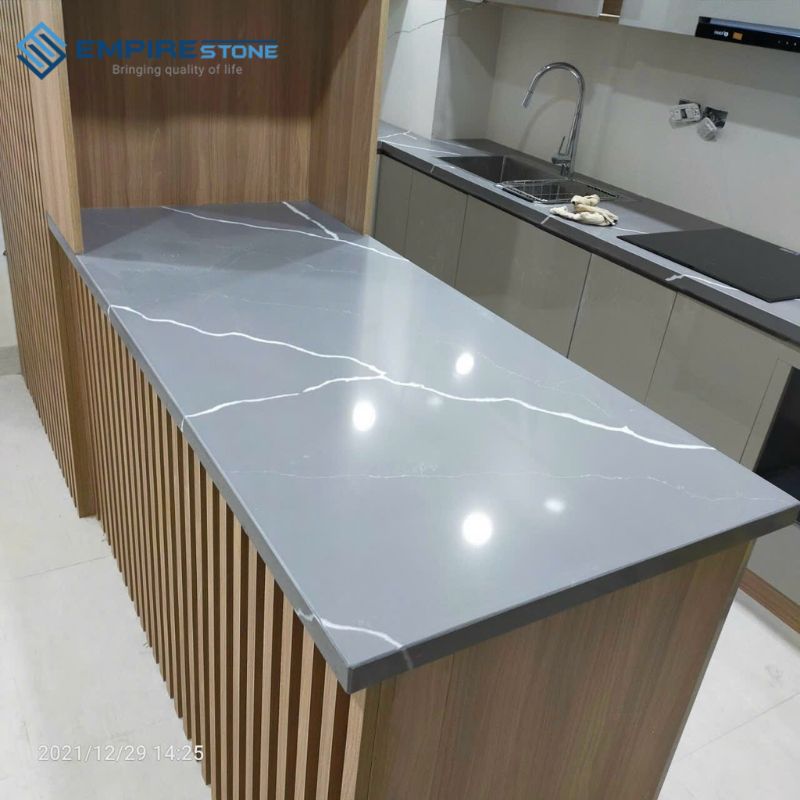 Cách chọn đá thạch anh cho bàn bếp đẹp, bền và phù hợp từng không gian Cách chọn đá thạch anh cho bàn bếp