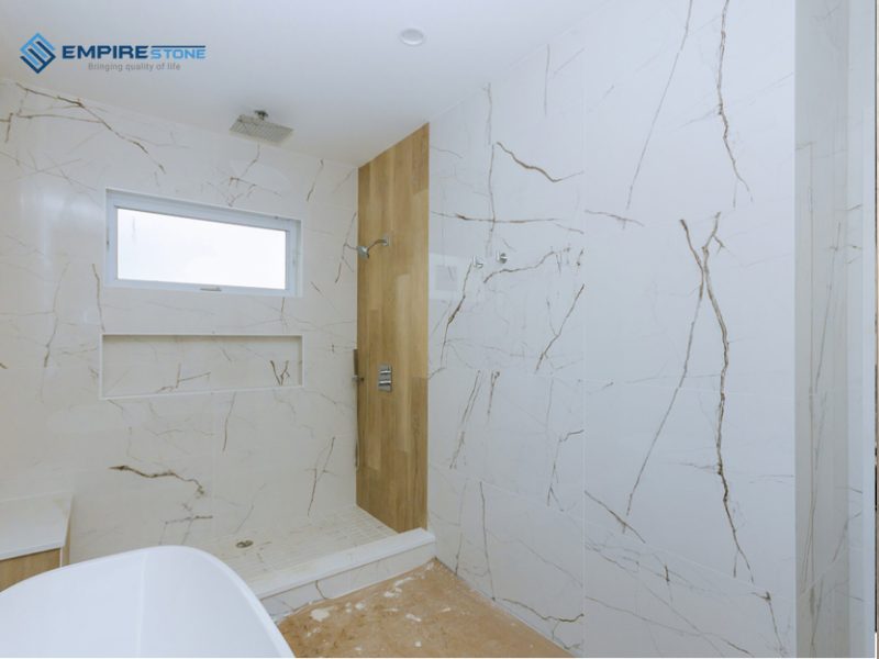 Đá nhân tạo thạch anh làm vách phòng tắm giúp giảm 99% nấm mốc đá nhân tạo thạch anh làm vách phòng tắm