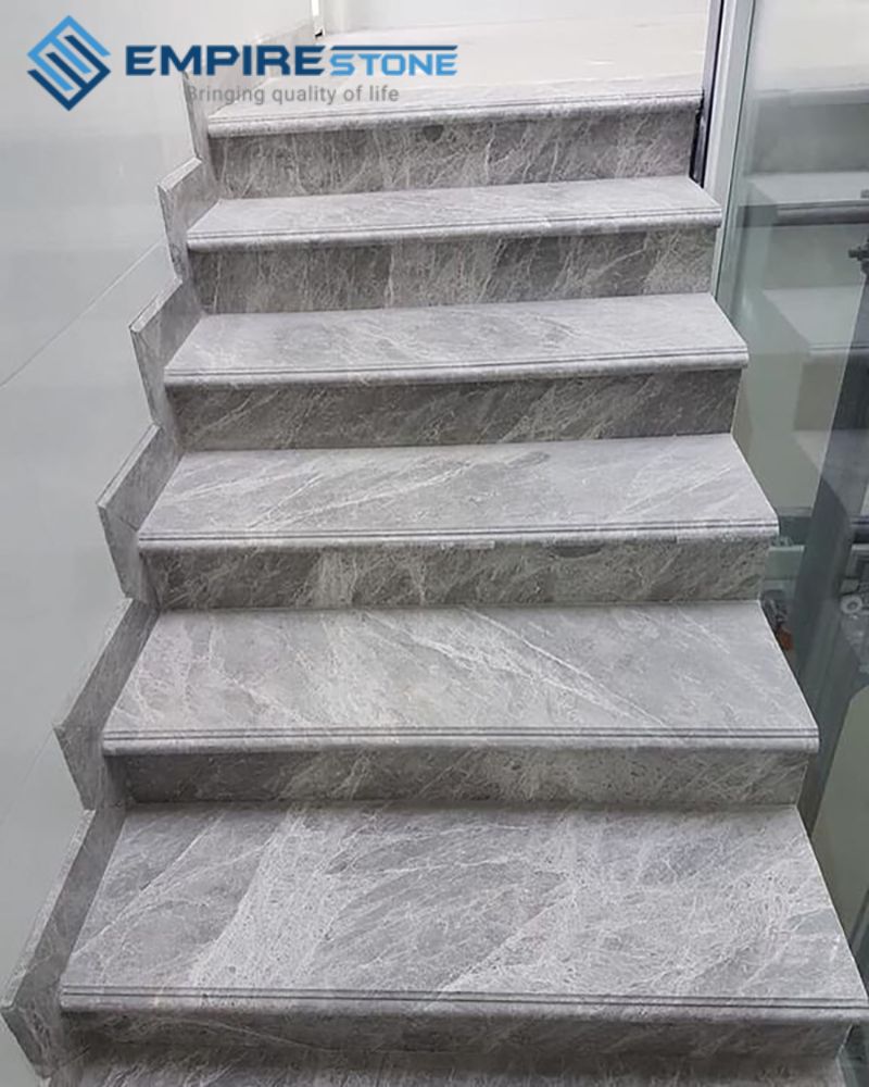 30 mẫu đá cầu thang đẹp cho công trình sang trọng, hiện đại và bền ấn tượng 30 mẫu đá cầu thang đẹp