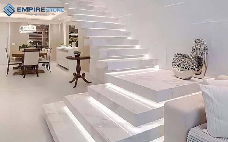 Kinh nghiệm chọn đá cầu thang đẹp, bền và phù hợp cho từng công trình