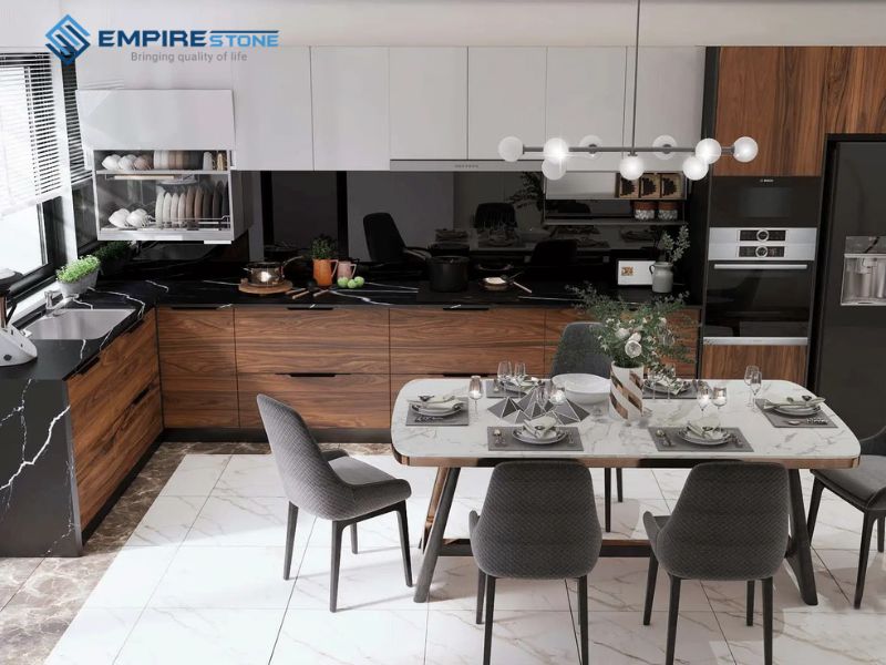 Gợi ý những mẫu bàn bếp mới nhất 2026 mẫu bàn bếp mới nhất 2026