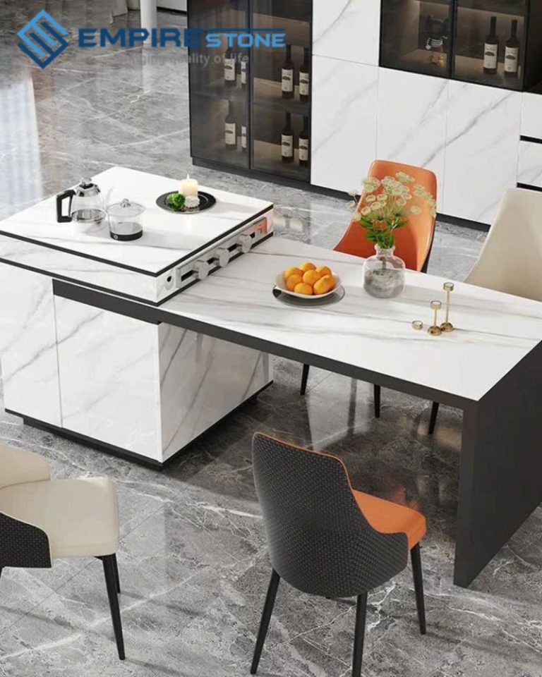 Ứng dụng đá thạch anh trong nội thất đẹp, bền và hiện đại