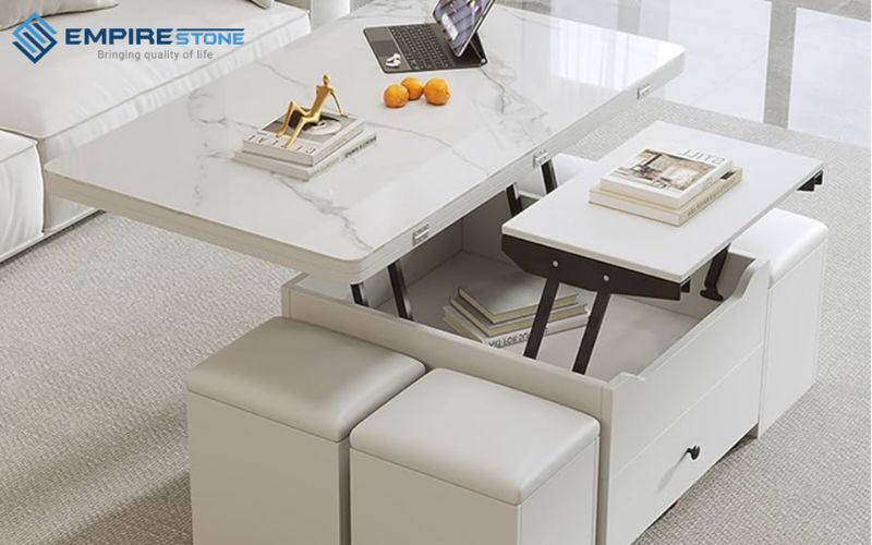 Ứng dụng đá thạch anh trong nội thất đẹp, bền và hiện đại ứng dụng đá thạch anh trong nội thất