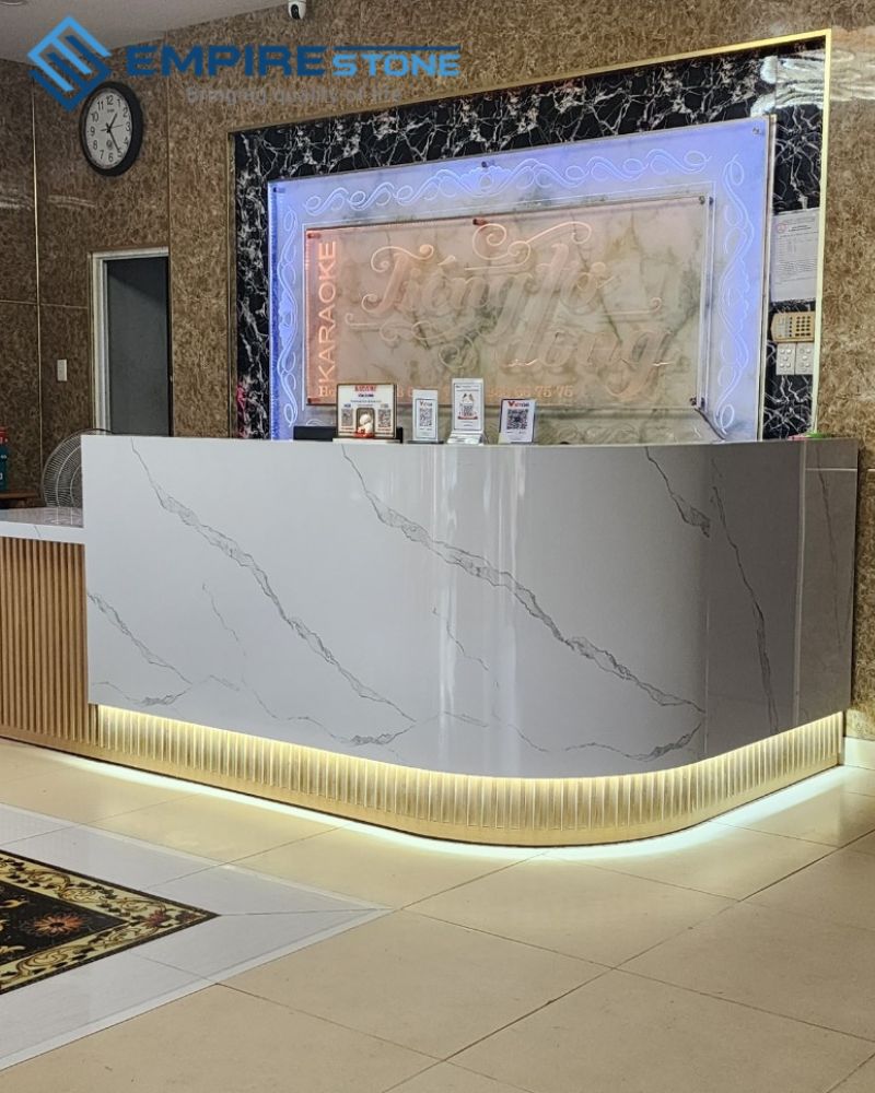 Ứng dụng đá thạch anh trong nội thất đẹp, bền và hiện đại ứng dụng đá thạch anh trong nội thất