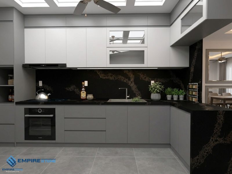 đá thạch anh và đá solid surface