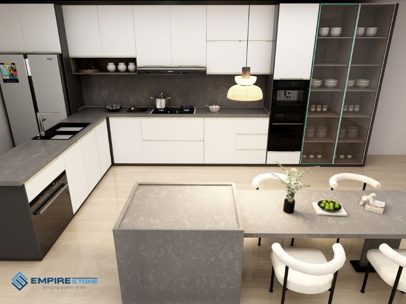 So sánh đá thạch anh và đá granite: Loại nào tốt hơn? so sánh đá thạch anh và đá granite