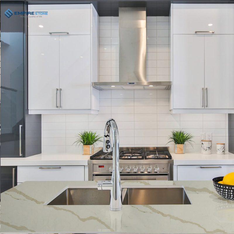 Đá thạch anh có bị ố vàng không? Nguyên nhân và cách xử lý da thach anh co bi o vang khong 2