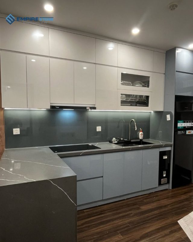 Quy trình thi công đá ốp bếp chuẩn kỹ thuật từ đo đạc đến nghiệm thu quy trinh thi cong da op bep 2