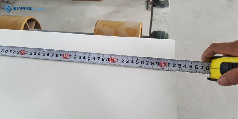 Cách đo đạc kích thước bàn bếp đá chính xác, dễ áp dụng Cách đo đạc kích thước bàn bếp