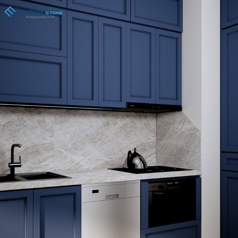 Đá ốp backsplash bếp đẹp