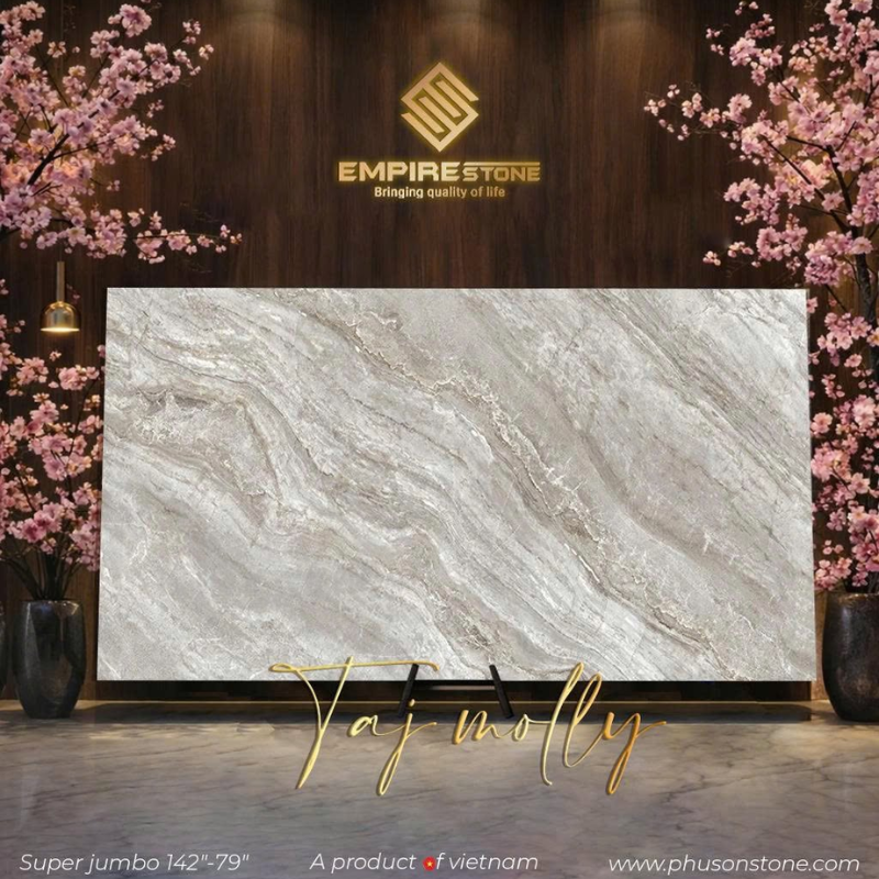 Mặt bàn quầy thu ngân đá đẹp, bền cho cửa hàng, showroom mat ban quay thu ngan da 2
