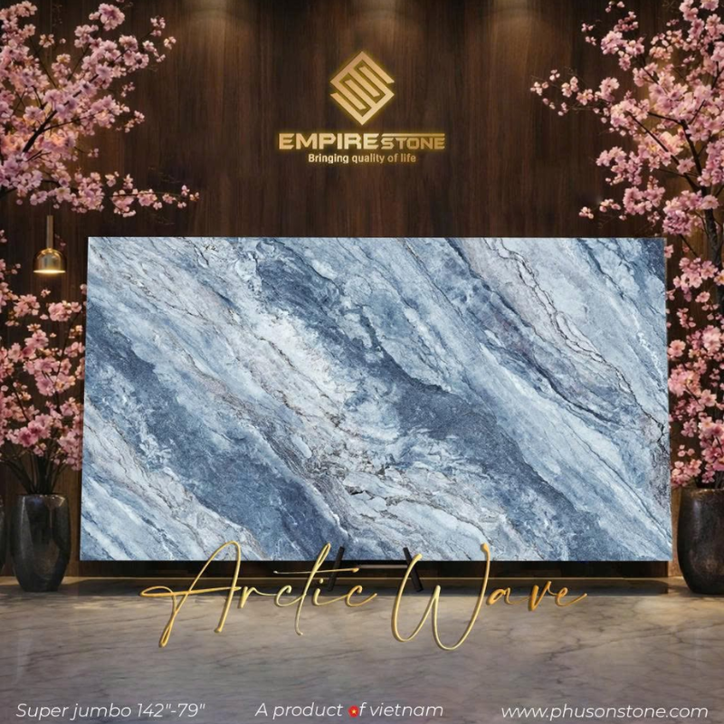 Mặt bàn quầy thu ngân đá đẹp, bền cho cửa hàng, showroom mat ban quay thu ngan da 5